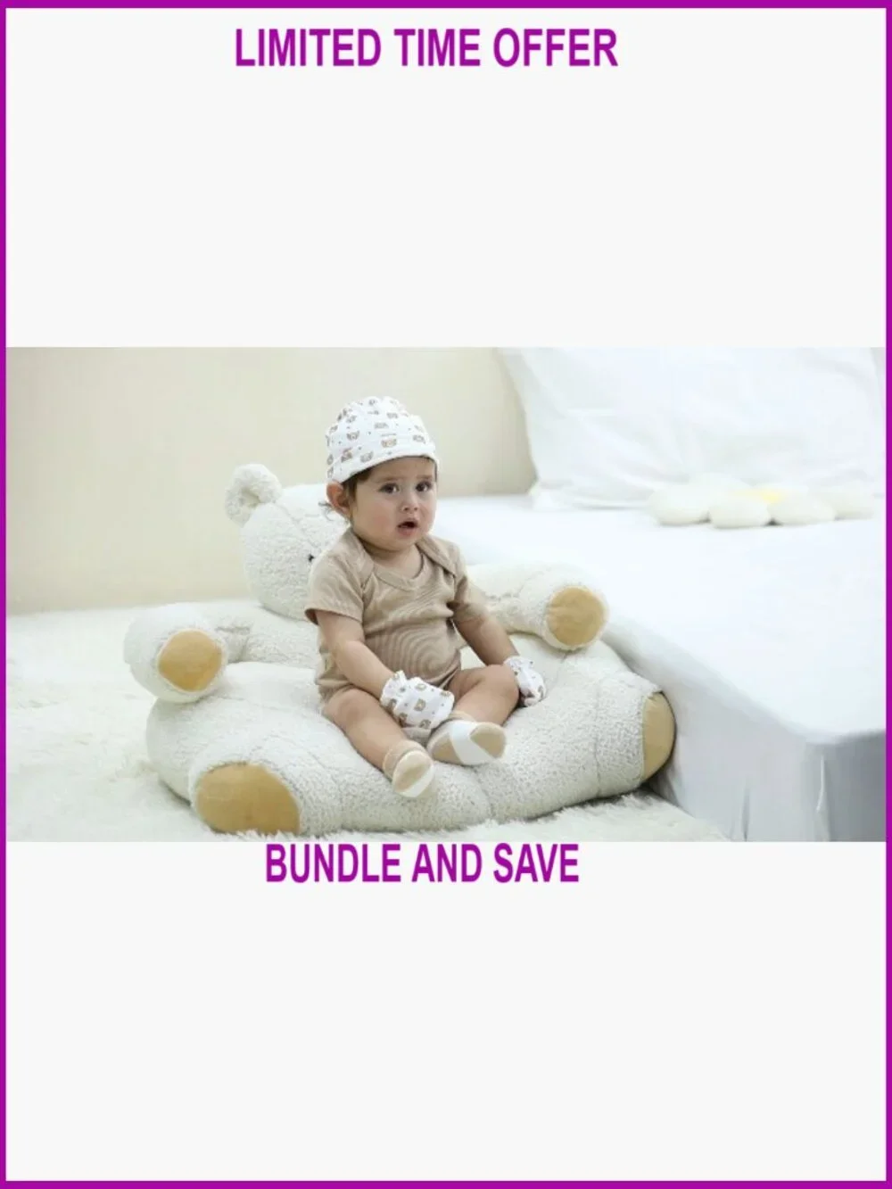 Soft Cotton Newborn Hat Mittens Socks Set 0-6 Months Infant Accessories